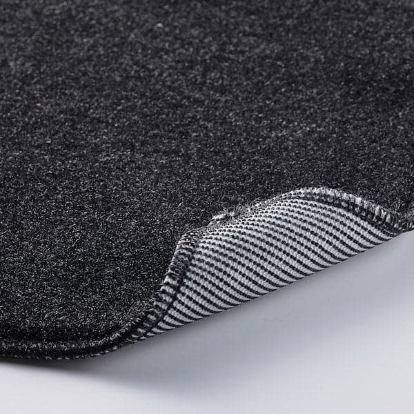 Ikea GLASVAR Cleaning cloth - black 17x17 cm , 17x17 cm
