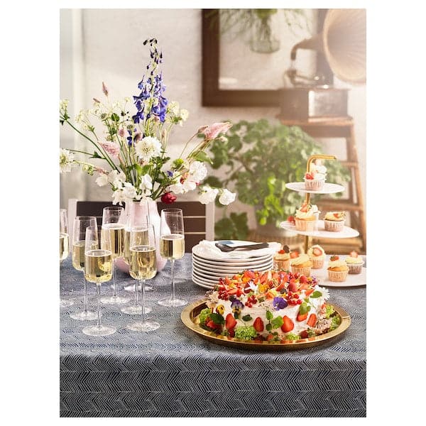 GLATTIS - Tray, brass-colour, 38 cm - Premium  from Ikea - Just €22.99! Shop now at Maltashopper.com