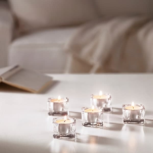 GLIMMA Fragrance-free candle, 6h, 36 pieces - best price from Maltashopper.com 70267067