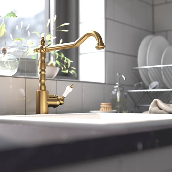 Ikea GLITTRAN Mixer - brass color ,