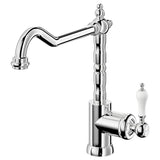 GLITTRAN kitchen mixer tap, chrome-plated