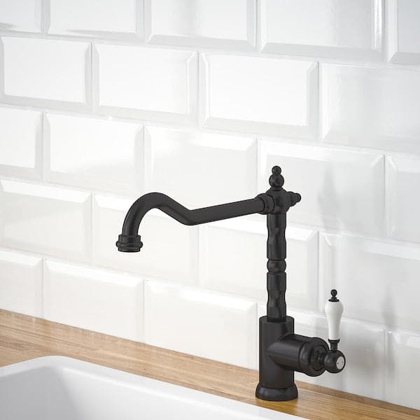 GLITTRAN - Mixer, brushed black metal , - best price from Maltashopper.com 90519936