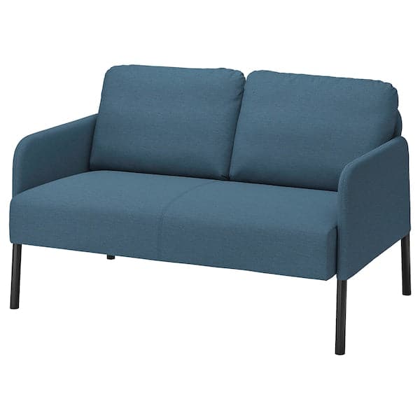 GLOSTAD 2-seater sofa - Intense blue Knisa , - best price from Maltashopper.com 10465824