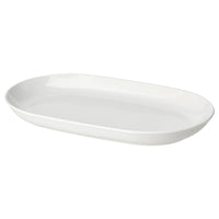 GODMIDDAG - Serving plate, white, 32x18 cm - best price from Maltashopper.com 80477201