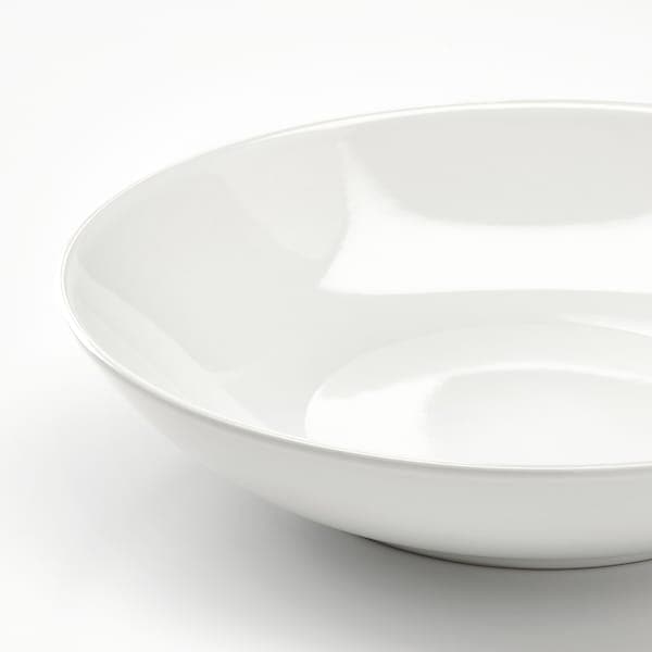 GODMIDDAG - Deep plate, white, 23 cm - best price from Maltashopper.com 60479705