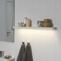 GODMORGON - LED cabinet/wall light, white, 80 cm - best price from Maltashopper.com 40537396