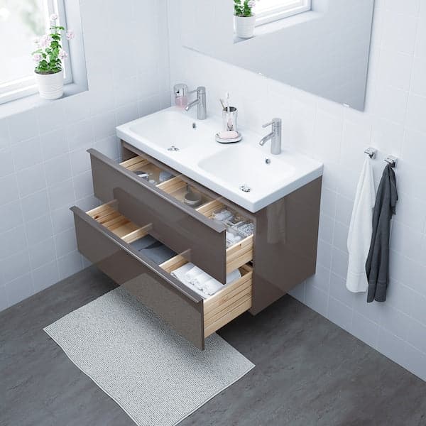 GODMORGON / ODENSVIK - Washbasin cabinet with 2 drawers