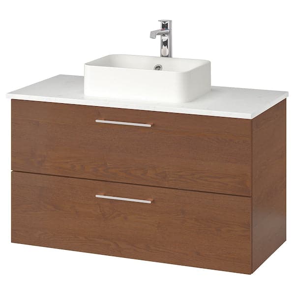 GODMORGON/TOLKEN / HÖRVIK - Washbasin/sink cabinet45x32 for countertop