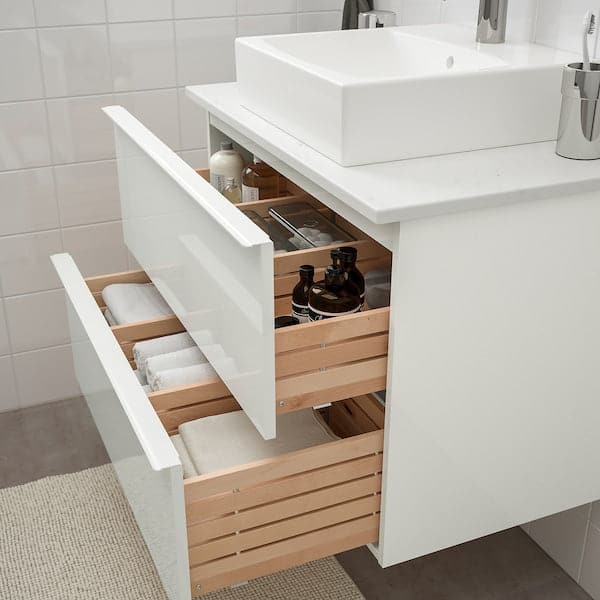GODMORGON/TOLKEN / TÖRNVIKEN - 45x45 cabinet/washbasin/worktop