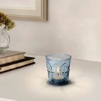 GOKVÄLLÅ - Candleholder, blue,8 cm - best price from Maltashopper.com 60569013