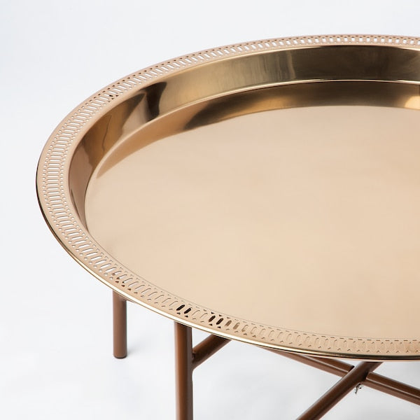 GOKVÄLLÅ - Tray table, copper-coloured,65x33 cm - best price from Maltashopper.com 00569006