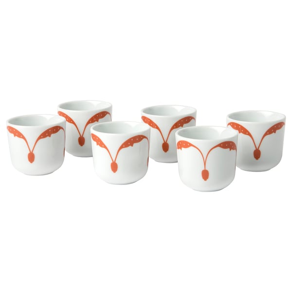 GOKVÄLLÅ - Cup for kava, orange,6 cl - best price from Maltashopper.com 70569017