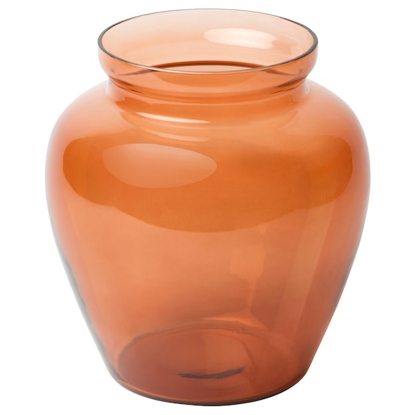 GOKVÄLLÅ - Vaso, arancione,19 cm - best price from Maltashopper.com 00569011