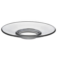GOTTFINNANDE Saucer - transparent glass 12 cm , 12 cm - best price from Maltashopper.com 20463966