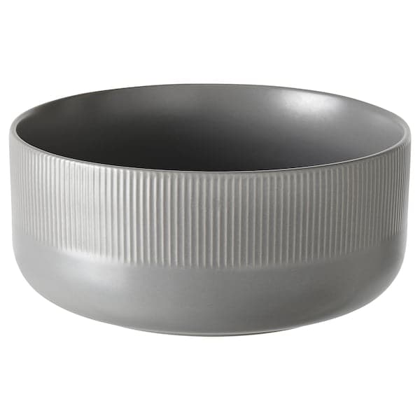 GRADVIS - Planter, in/outdoor grey, 22 cm