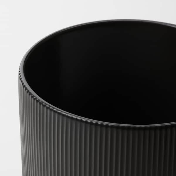 GRADVIS - Plant pot, in/outdoor black, 15 cm - best price from Maltashopper.com 50494787