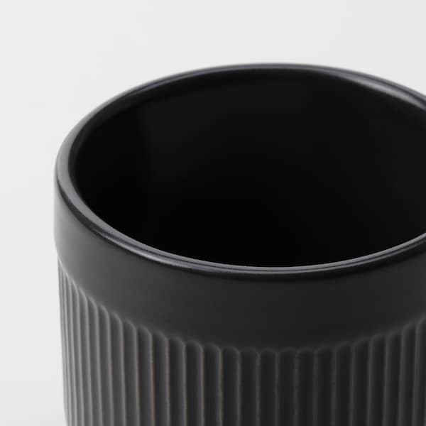 GRADVIS - Planter holder, indoor/outdoor black, 6 cm - best price from Maltashopper.com 30494793