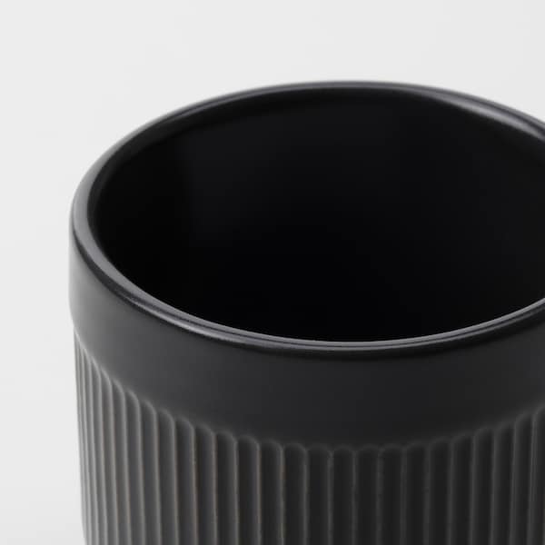 Ikea GRADVIS - Planter holder, indoor/outdoor black, 6 cm