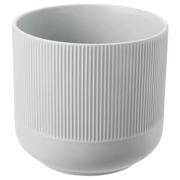 Ikea GRADVIS - Plant pot, grey, 15 cm