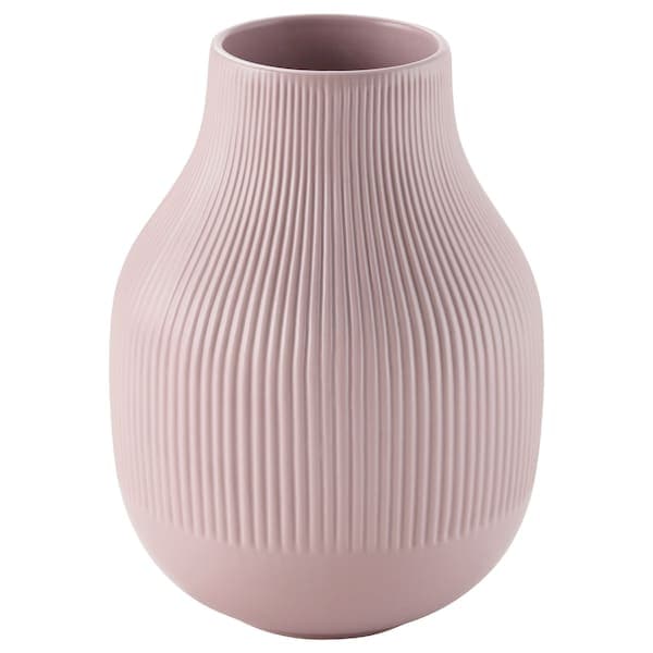 Ikea GRADVIS - Vase, pink, 21 cm