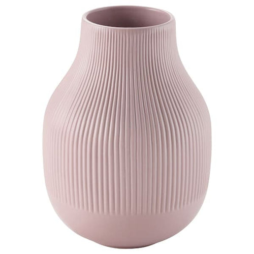 GRADVIS - Vase, pink , 21 cm