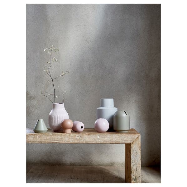 GRADVIS - Vase, pink, 21 cm - best price from Maltashopper.com 60334703