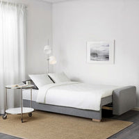 GRÄLVIKEN 3-seater sofa bed - grey , - best price from Maltashopper.com 70340567