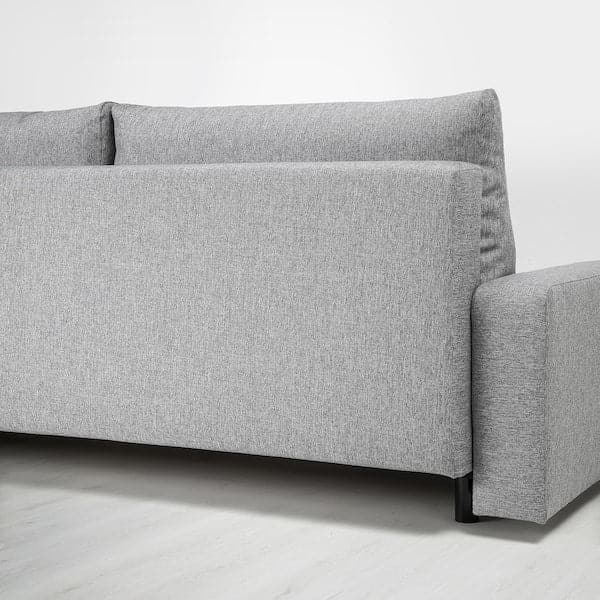 GRÄLVIKEN 3-seater sofa bed - grey