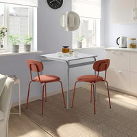 GRÅSALA / ÖSTANÖ - Table and 2 chairs, grey/Remmarn mahogany, 67 cm - best price from Maltashopper.com 29497288