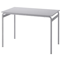 GRÅSALA - Table, grey/grey, 110x67x75 cm - best price from Maltashopper.com 99484027