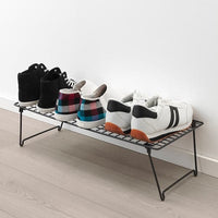GREJIG - Shoe rack, grey, 58x27x17 cm - best price from Maltashopper.com 40329868