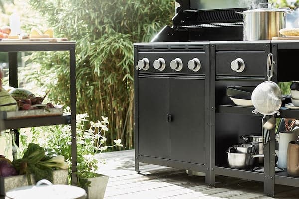 GRILLSKÄR Barbecue gas/side burner - stainless steel/outdoor 120x61 cm , - best price from Maltashopper.com 09417141