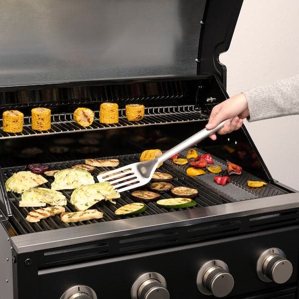Ikea GRILLTIDER - 3-piece barbecue tools set, stainless steel