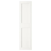 GRIMO - Door with hinges, white, 50x195 cm - best price from Maltashopper.com 99183581