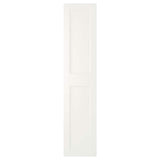 GRIMO door with hinges, white, 50x229 cm