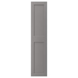 GRIMO door, grey, 50x229 cm