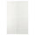 GRIMO - GRIMO Pair of sliding doors, white, 150x236 cm