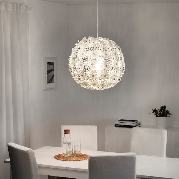 GRIMSÅS - Pendant lamp, white, 55 cm - best price from Maltashopper.com 10364740