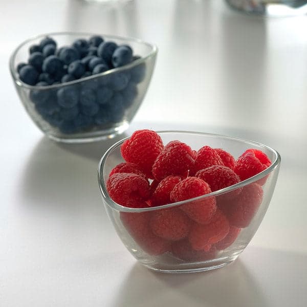 GRISFISK - Dessert bowl, clear glass, 11 cm - best price from Maltashopper.com 20544454