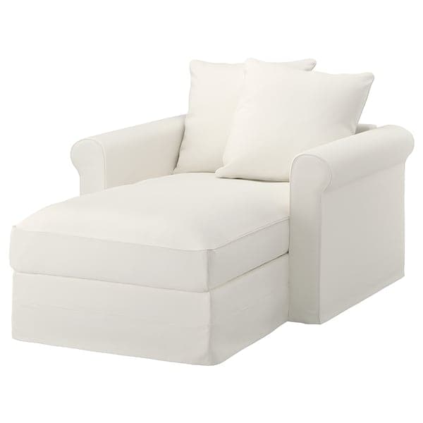 GRÖNLID Chaise-longue - Inseros bianco , - best price from Maltashopper.com 29406957