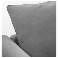 GRÖNLID 4-seater corner sofa - Ljungen smoke grey , - best price from Maltashopper.com 49409016