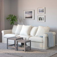 GRÖNLID - 3-seater sofa bed, Inseros white , - best price from Maltashopper.com 39536543