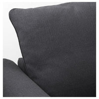 GRÖNLID - 3-seater sofa bed, Sporda dark grey , - best price from Maltashopper.com 59536660