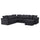GRÖNLID - 5-seater corner sofa bed cover, with chaise-longue/Hillared anthracite ,