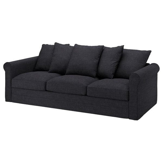 Ikea GRÖNLID - 3-seater sofa cover, Hillared anthracite ,