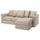 GRÖNLID - 3-seater sofa cover ,