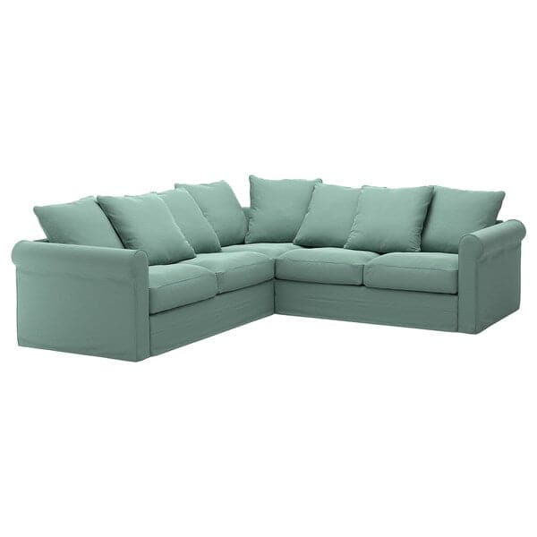 GRÖNLID - Corner sofa cover, 4-seater
