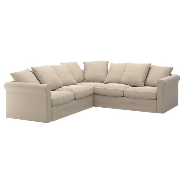 GRÖNLID - Corner sofa cover, 4-seater , - best price from Maltashopper.com 79408421