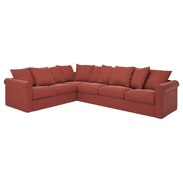 GRÖNLID - Corner sofa cover, 5-seater , - best price from Maltashopper.com 99408929