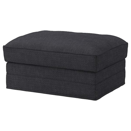 GRÖNLID - Footrest/container cover, Hillared anthracite ,